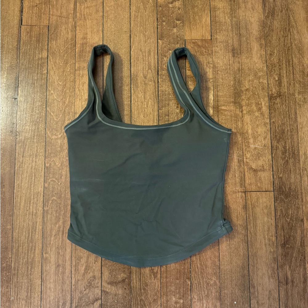 VITALITY Could II Scoop Tank - Olive